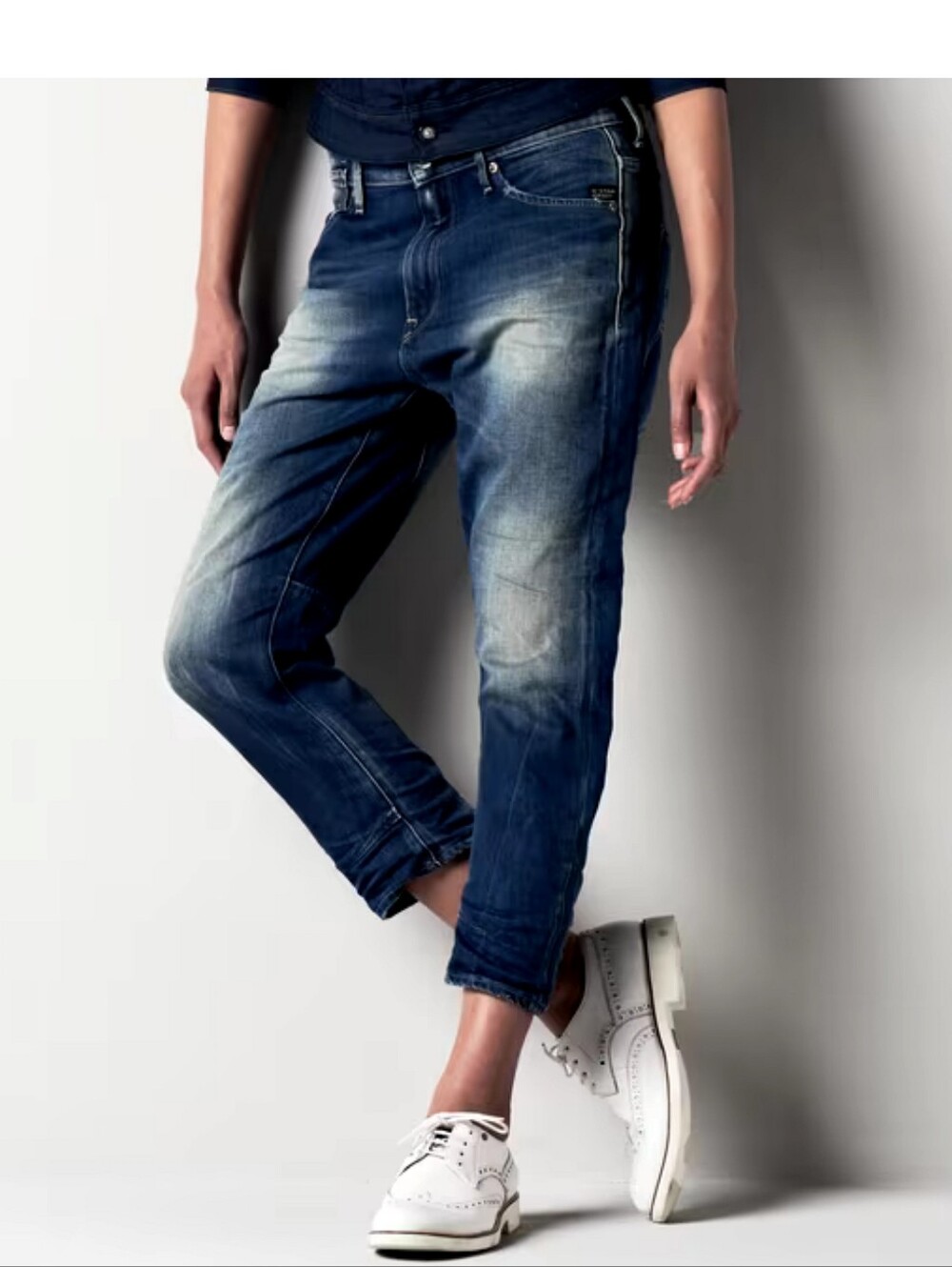 G-Star A-Crotch 3D Loose Tapered Jeans Women’s Size 27 | Sculptural Denim Grunge